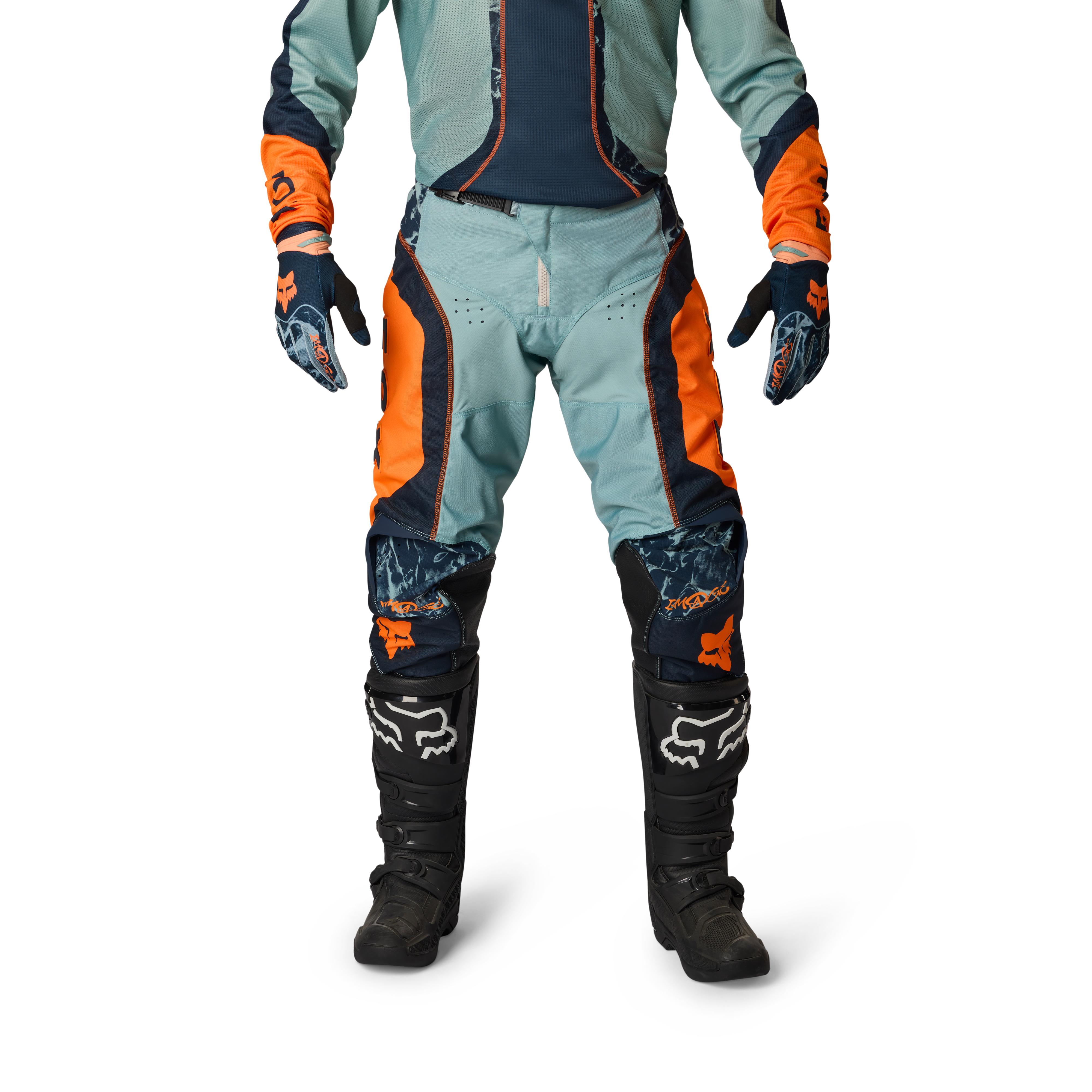 180 IMAGE PRINT PANT - ARCTIC BLUE