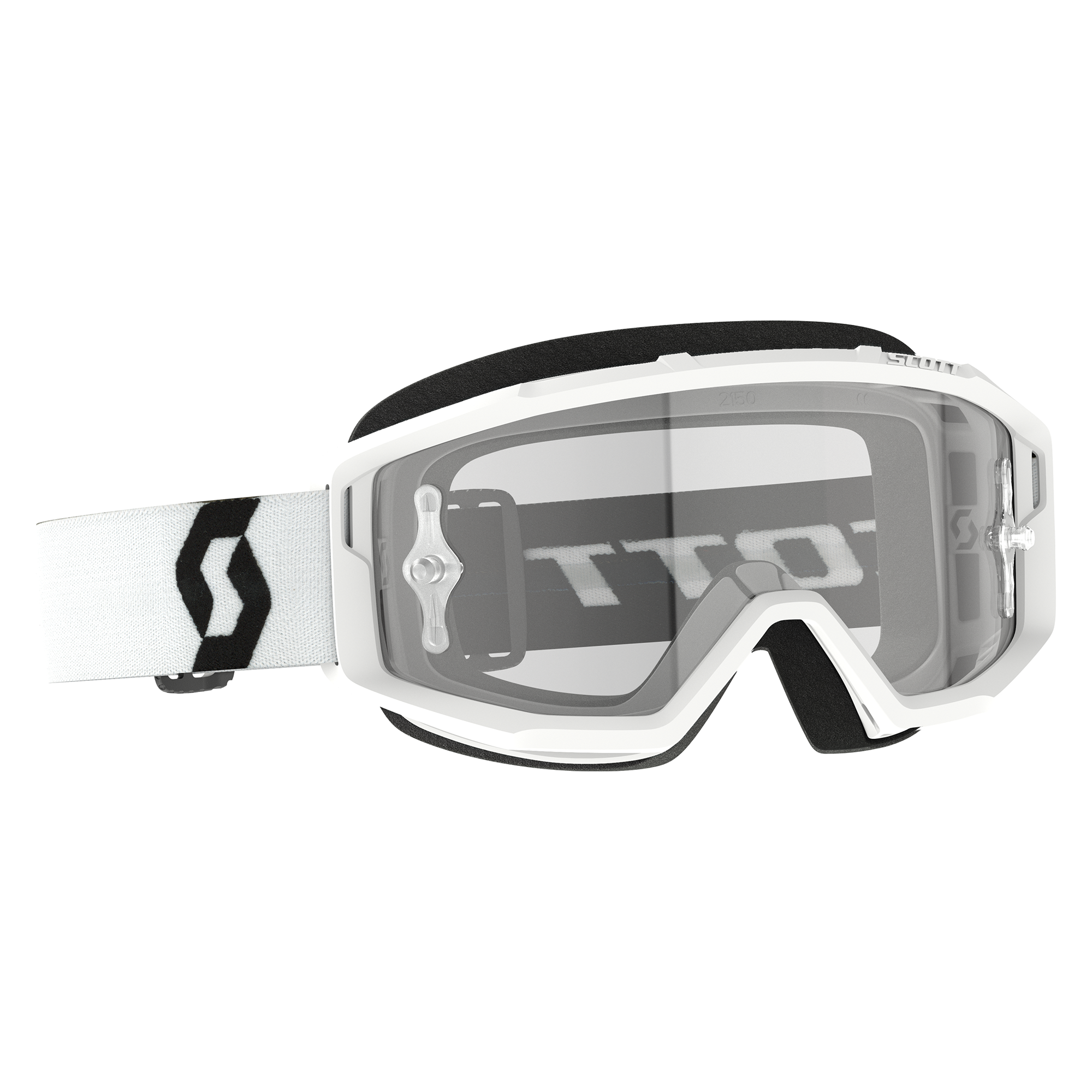 Scott Primal Goggle (White) Clear Works Lens