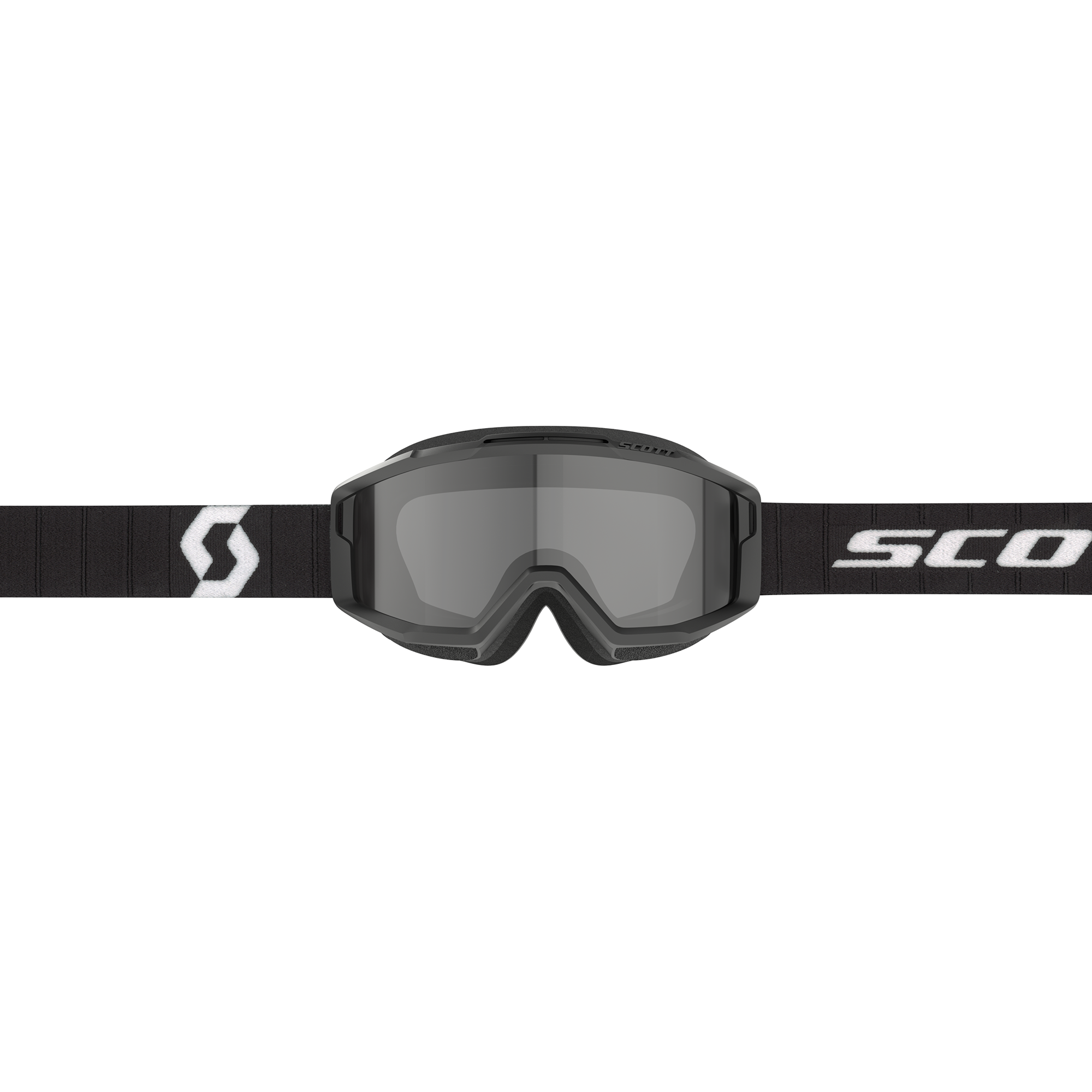 Scott Split OTG Sand Dust Goggle (Black / White) Dark Grey Lens