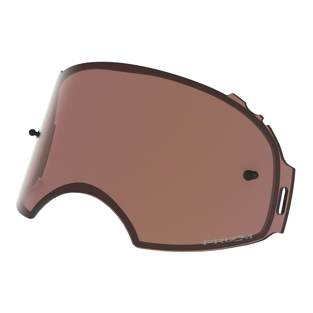 Oakley Airbrake MX Prizm MX Bronze Replacement Lens replacement goggle lens, front view
