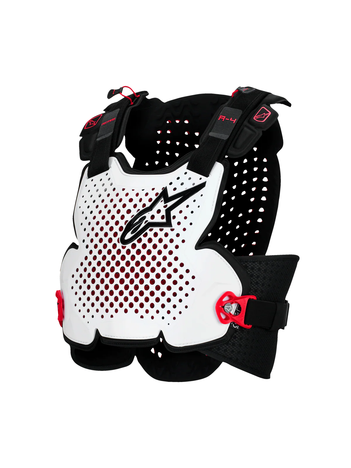 Alpinestars A-4 Plasma Chest Protector - Black Red White