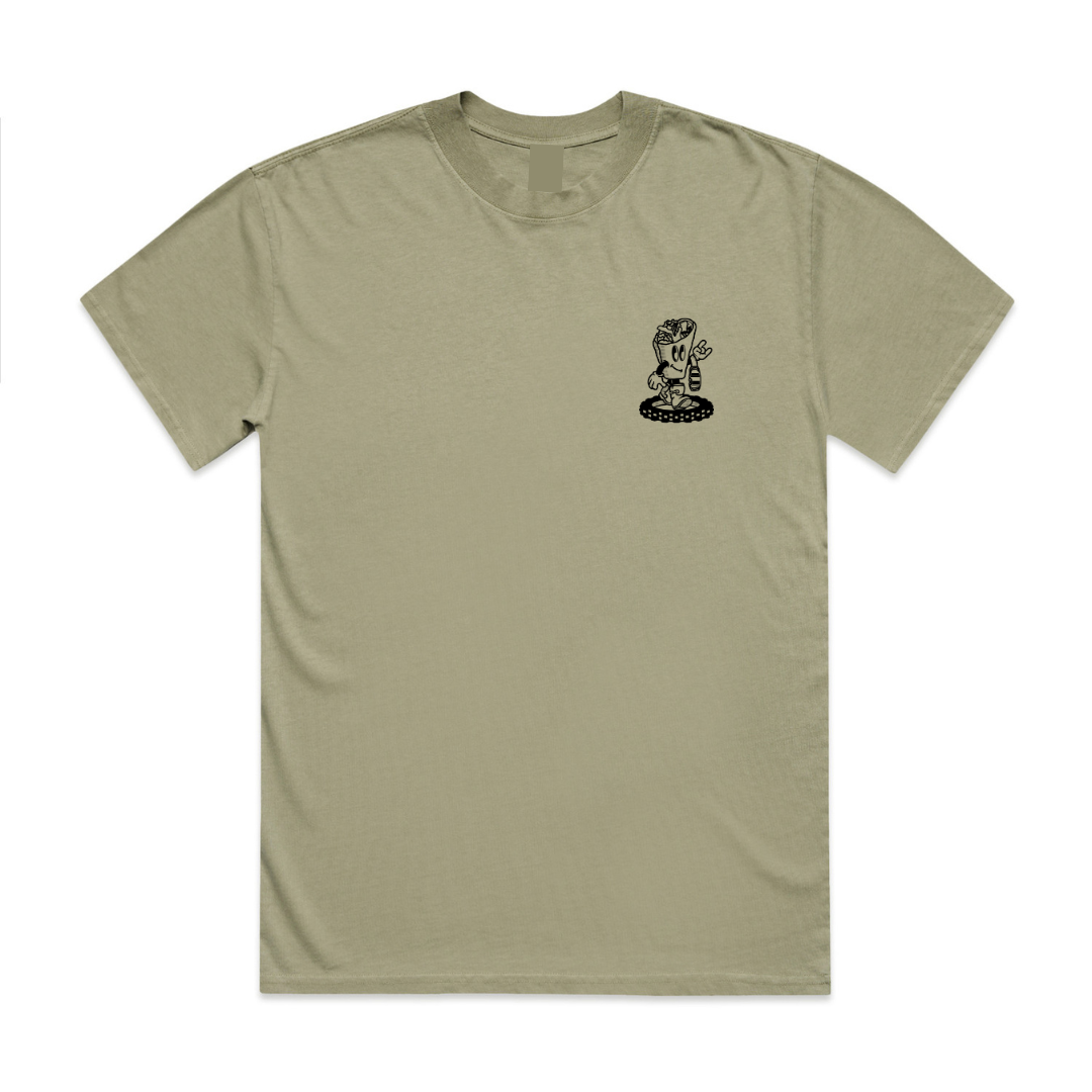 Bikes & Burritos Heavy Tee