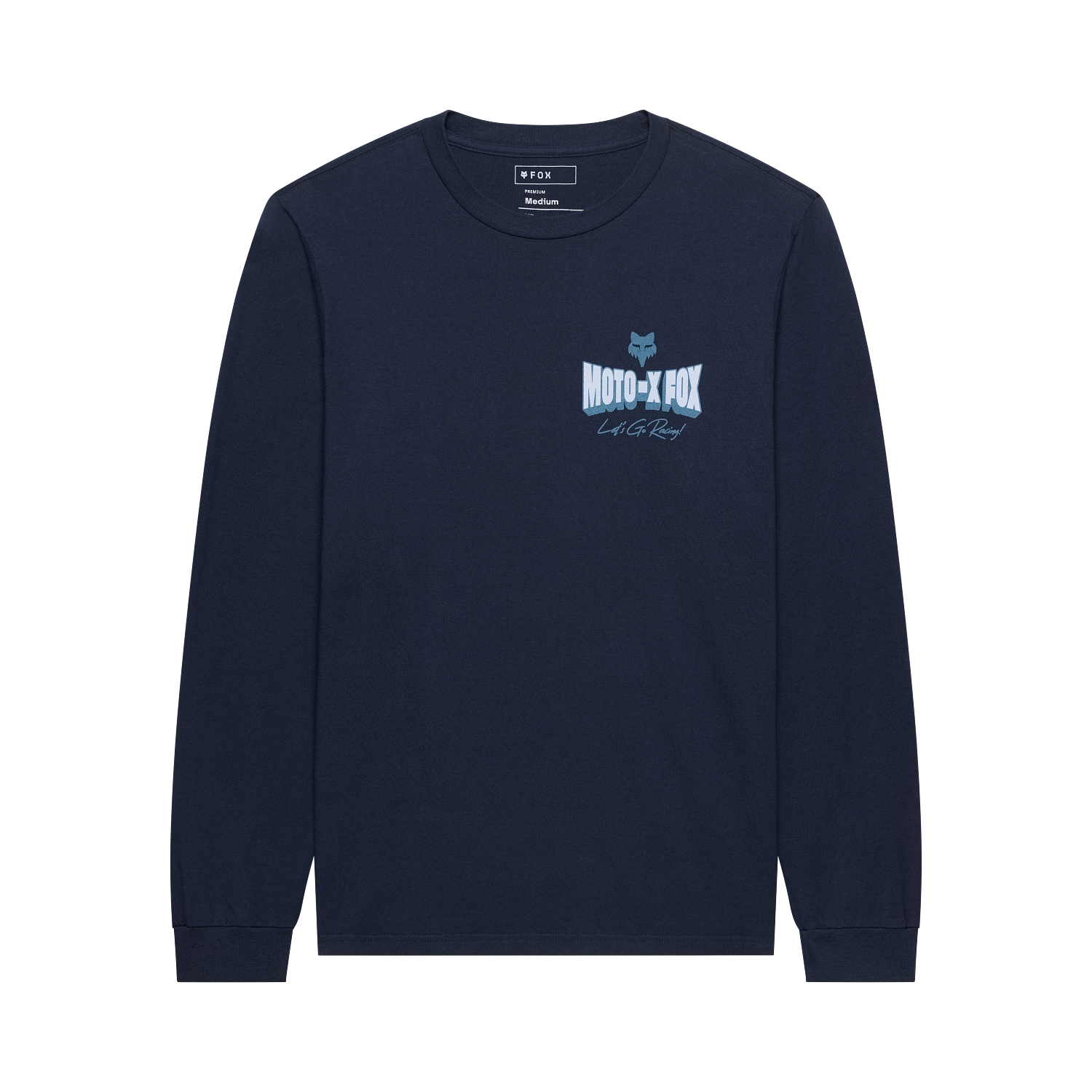 GO RACE 195 ORIGINAL LS TEE - MIDNIGHT