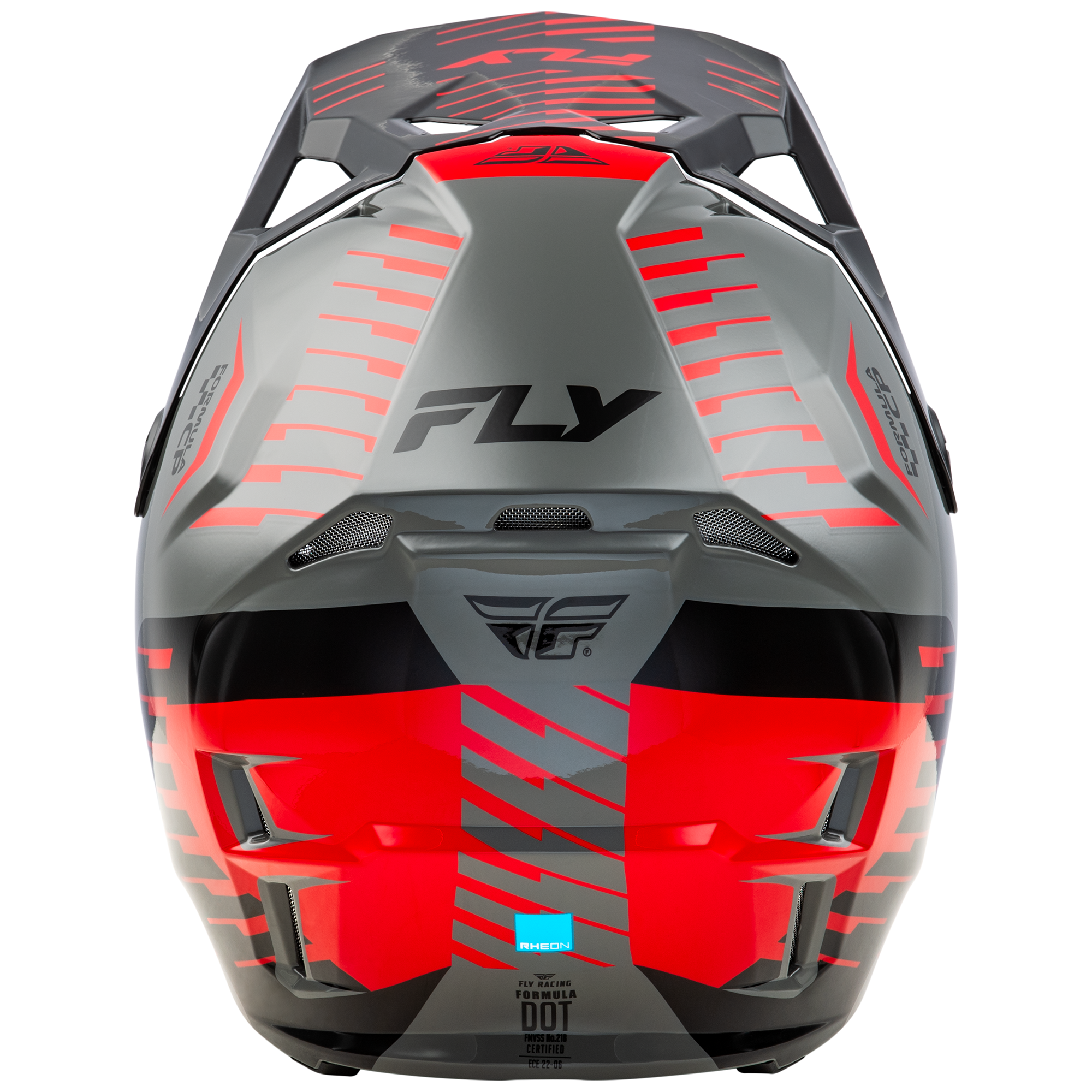 Formula CP Slice Helmet - Grey/Red/Black