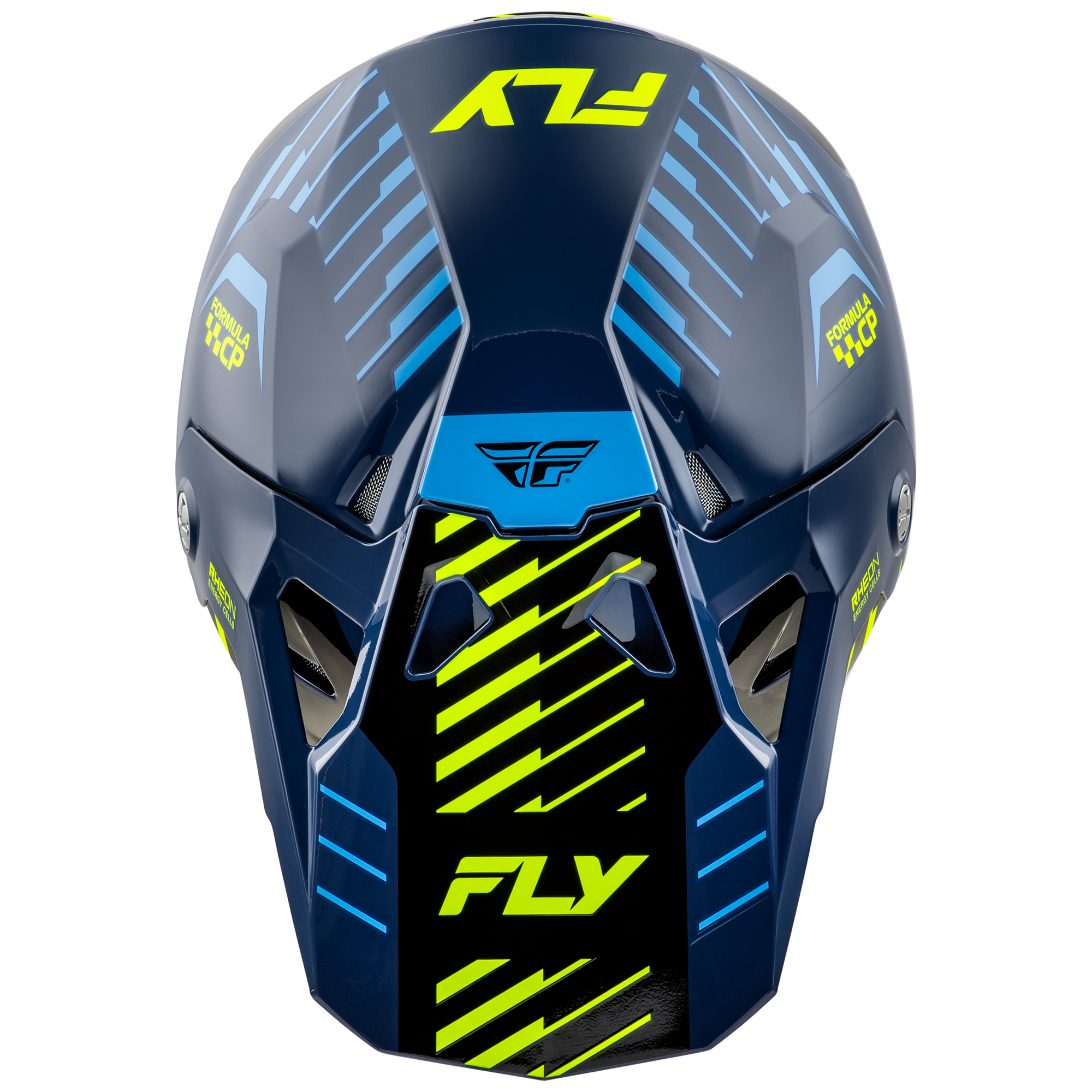Formula CP Slice Helmet - Navy/Hi-Viz/White
