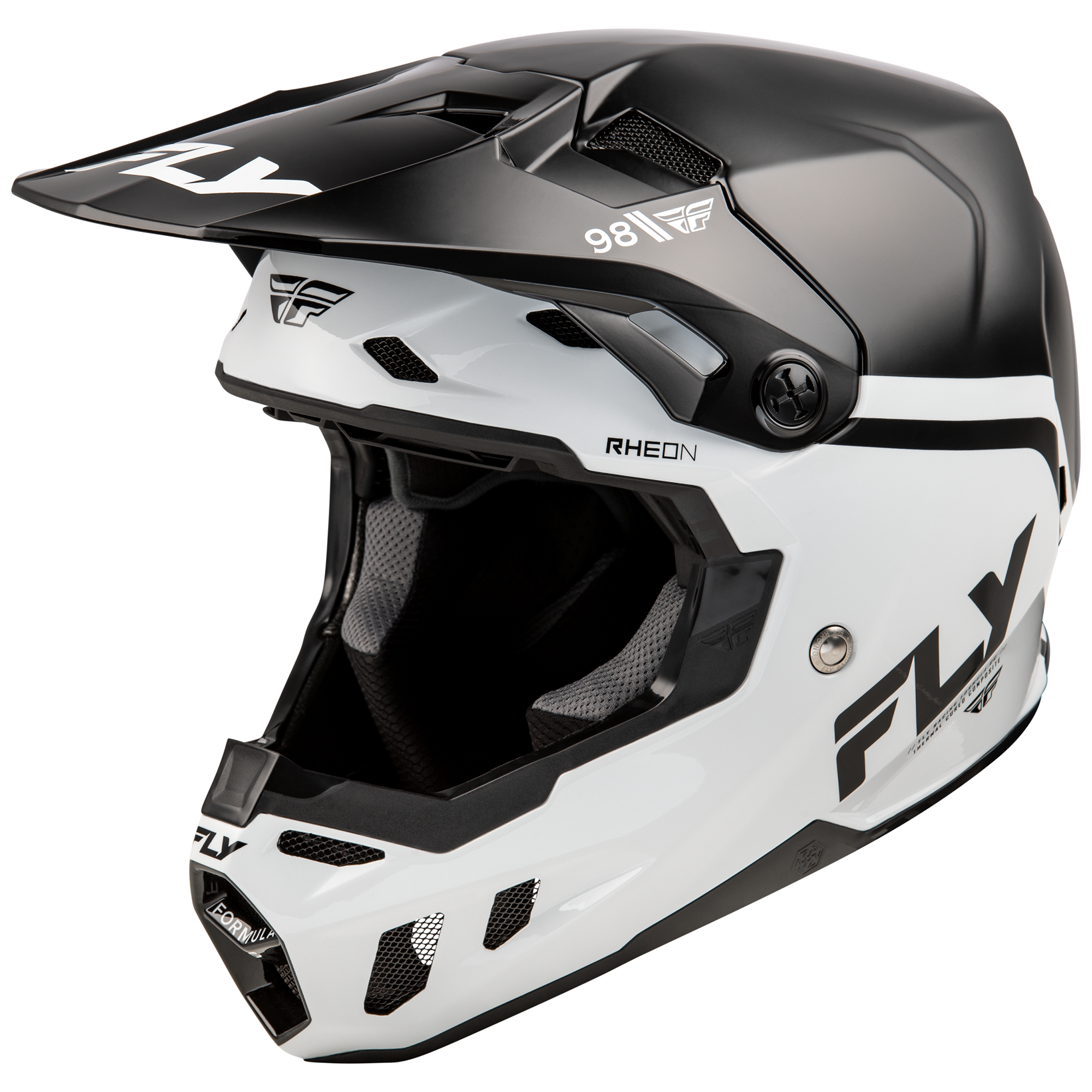 Formula CC Objective Helmet - Black/White