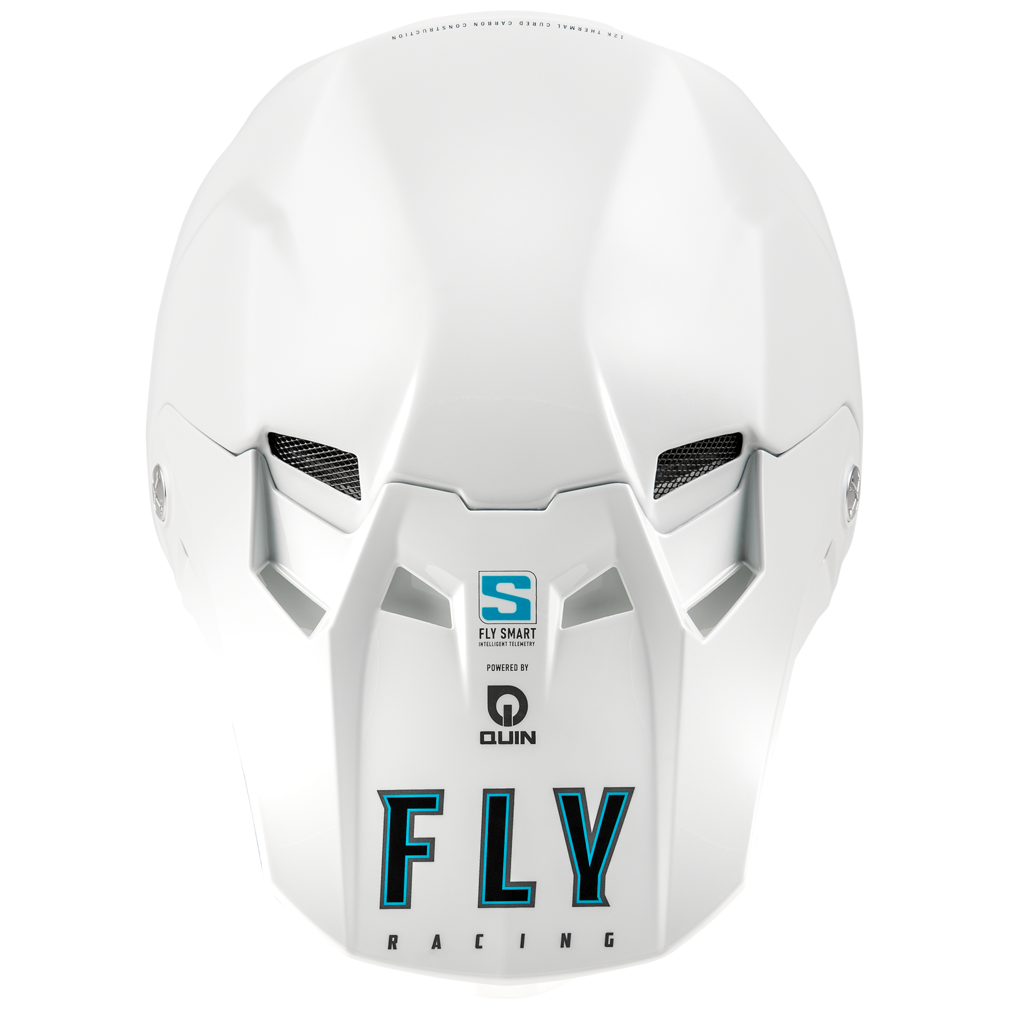 Formula S Solid Carbon Helmet - White
