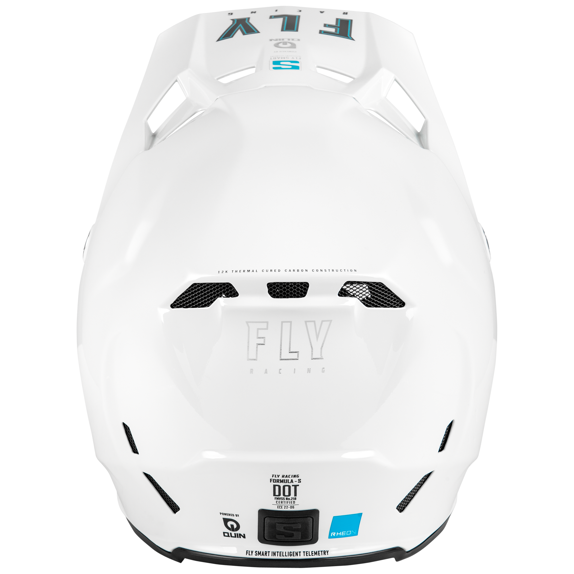 Formula S Solid Carbon Helmet - White