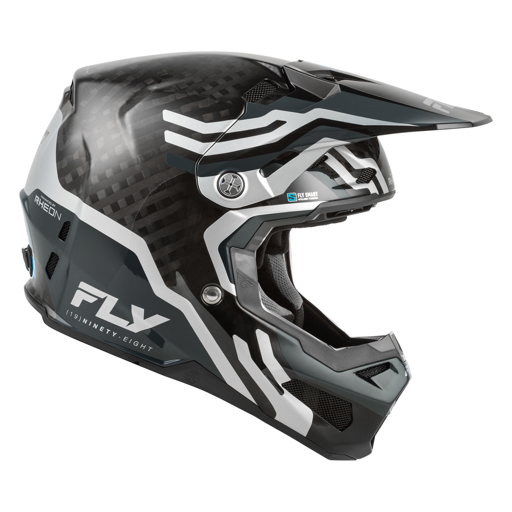 Formula S Byte Carbon Helmet - Carbon/Grey/Silver