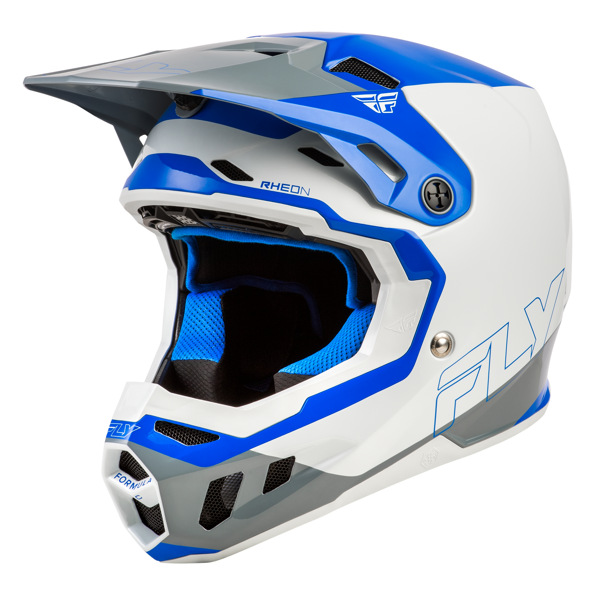 Formula CC Glide Helmet - Blue/Light Grey/Grey