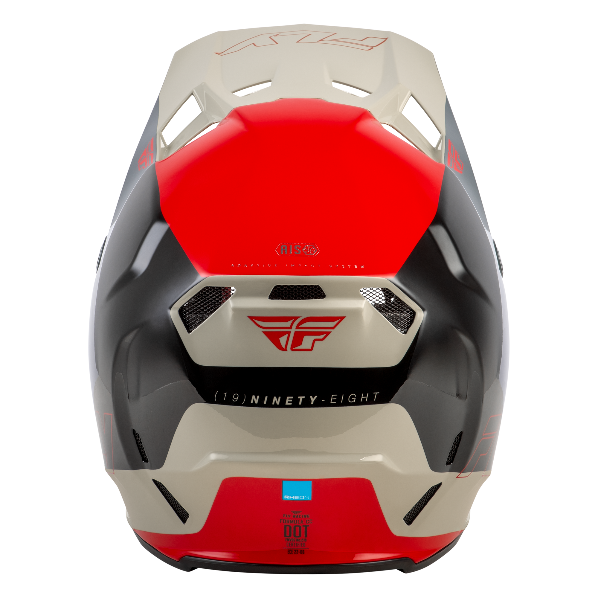 Formula CC Glide Helmet - Black/Red/Grey