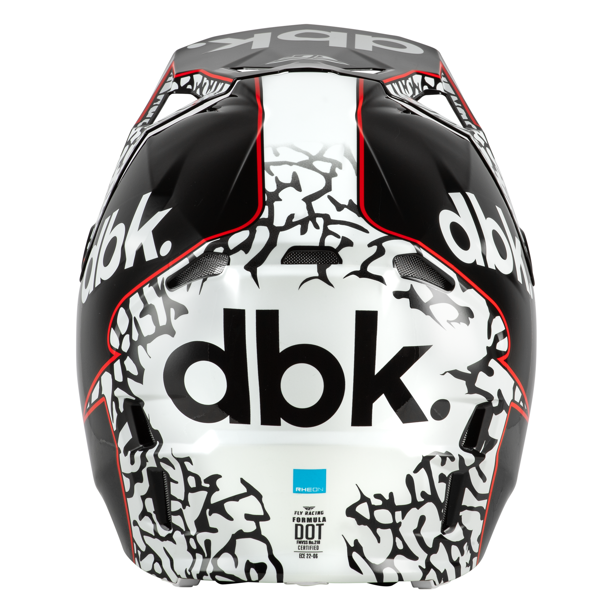 Formula CP DBK Helmet - Black/White/Red