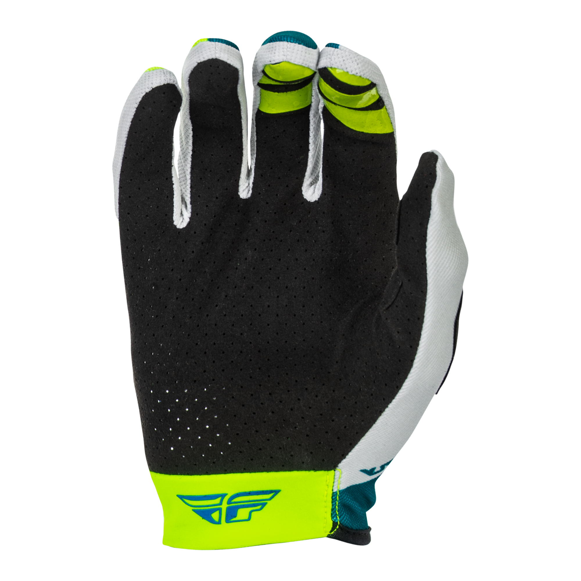 Lite 2026 Gloves - Grey/Lime/Teal