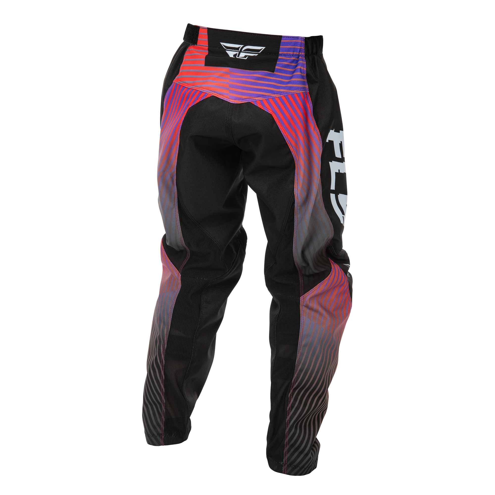 F-16 2026 Youth Pant - Black/Red/Purple