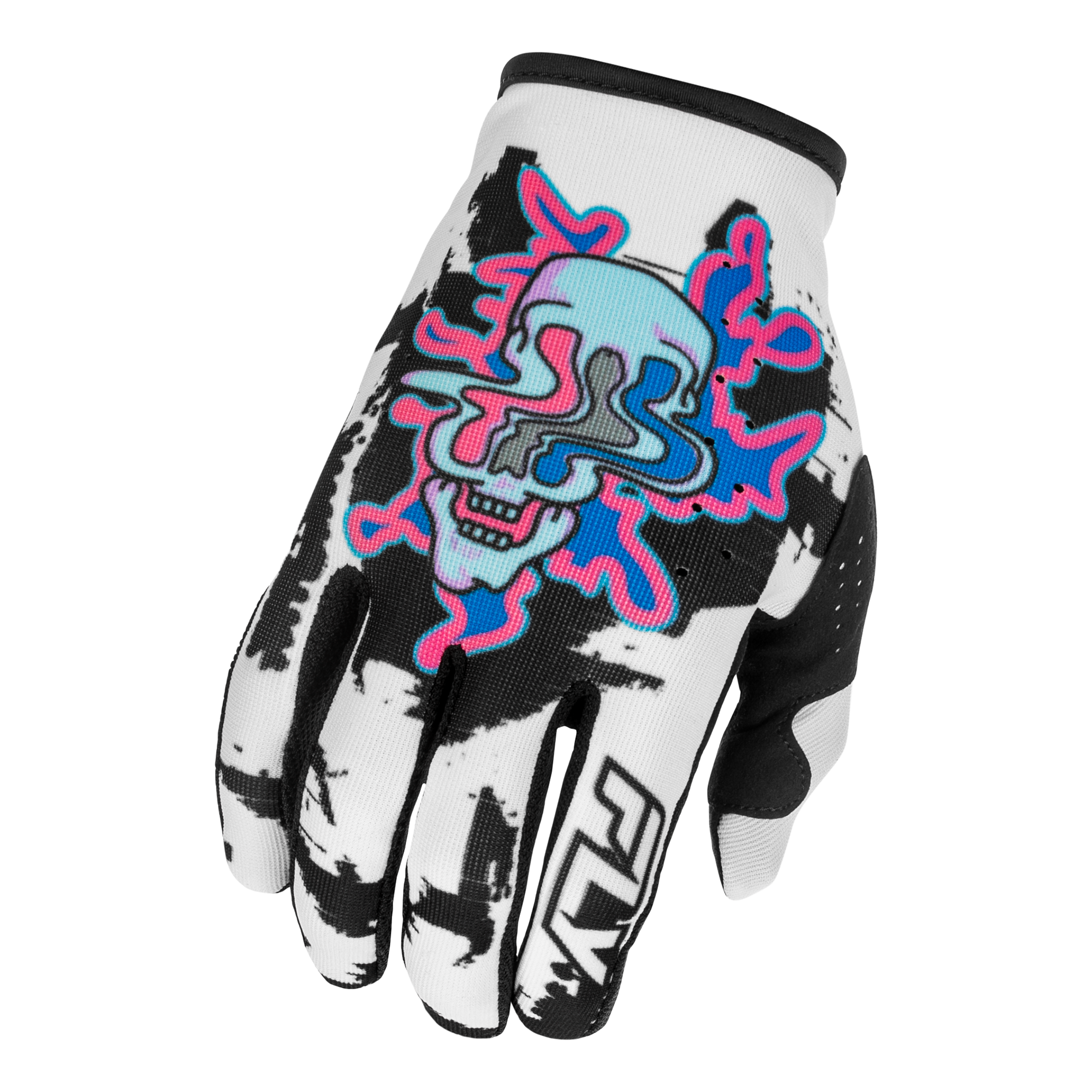 Lite 2026 Wrap Gloves - White/Blue/Pink
