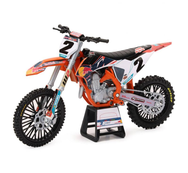 RedBull KTM Aaron Plessinger Toy Bike SXF450 SX-F 1:12 Scale