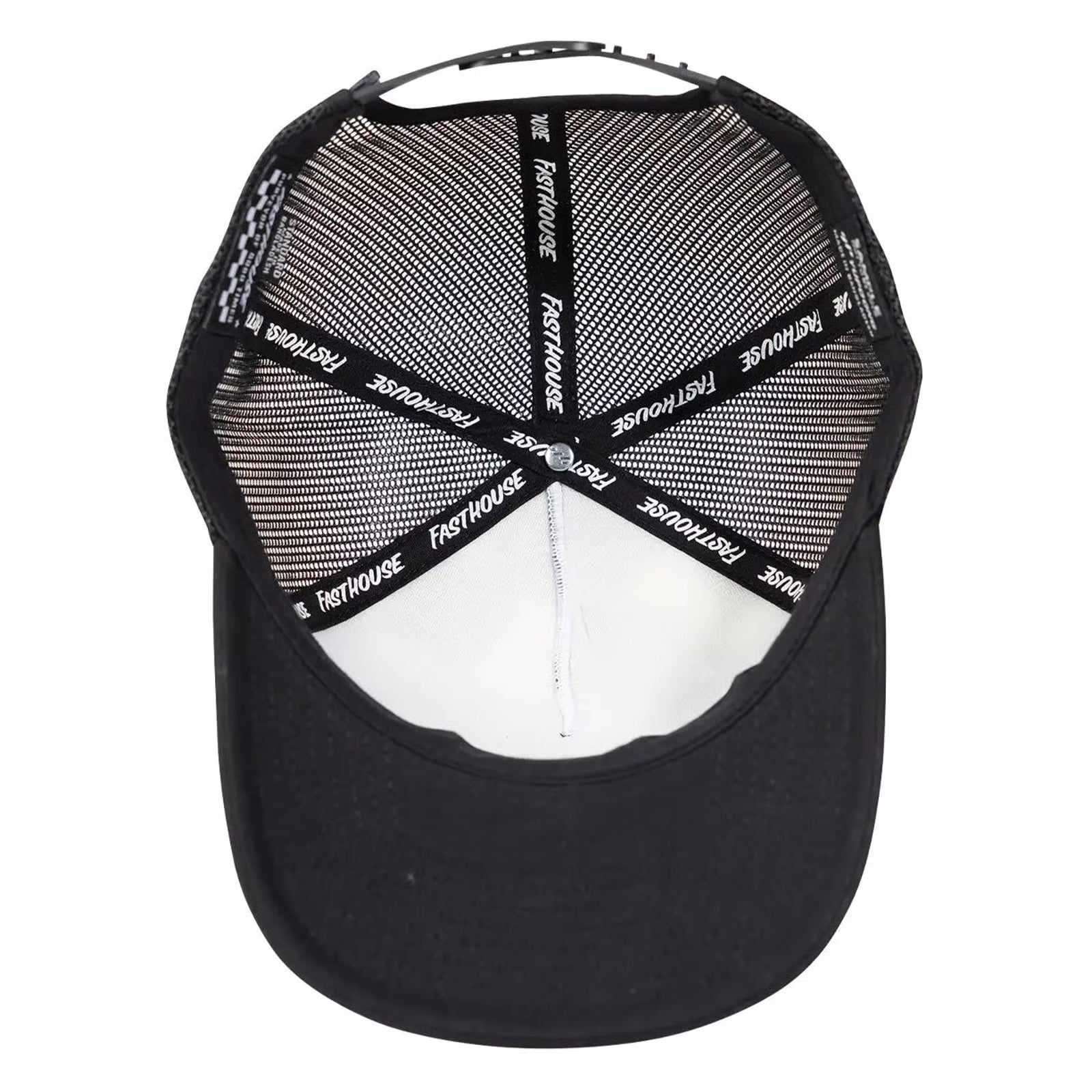 Poolside Hat - Black/White