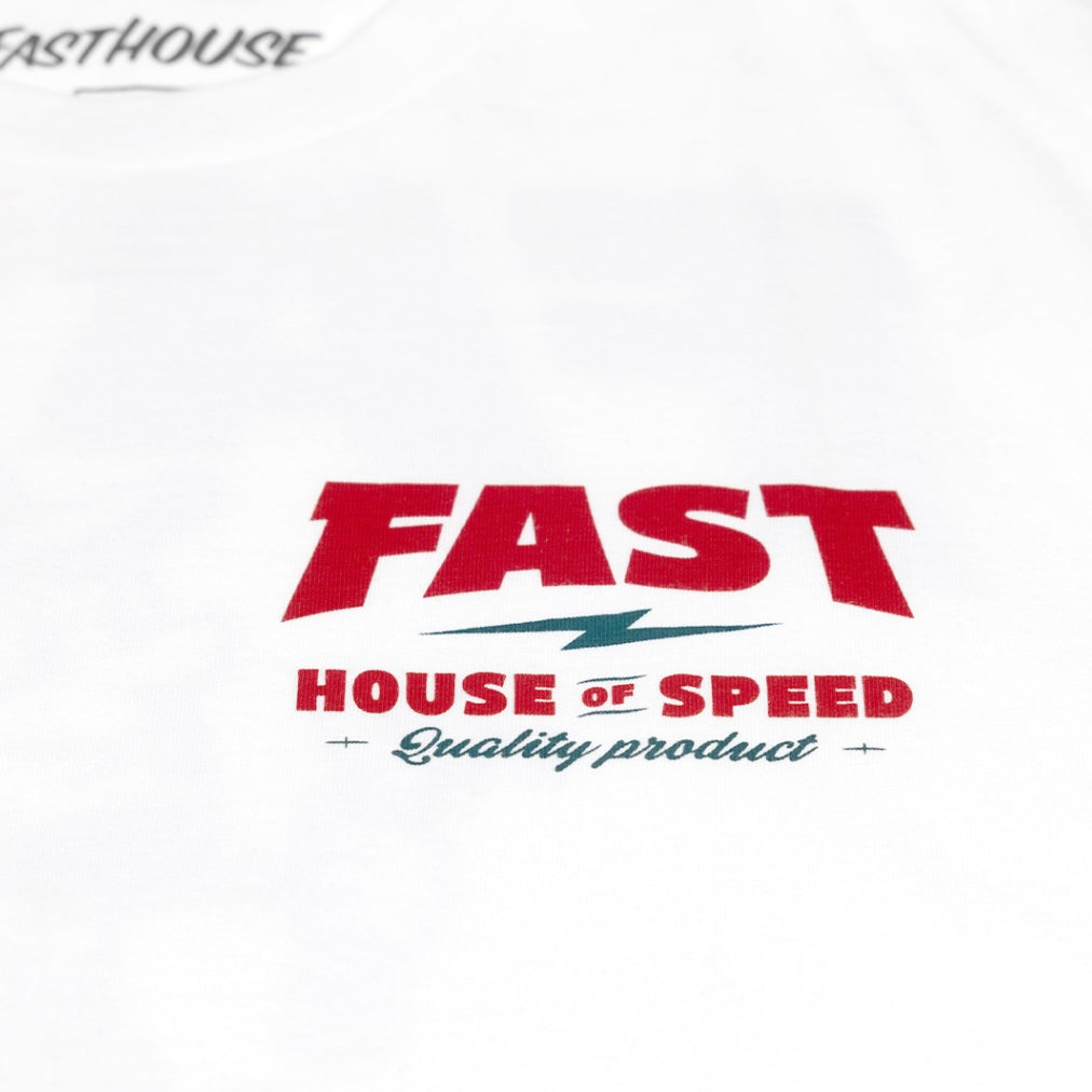 Runner SS Tee - White
