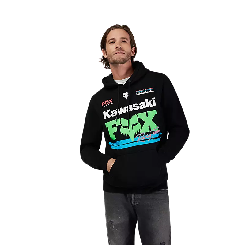 Fox Kawasaki Pullover Hoodie - Black