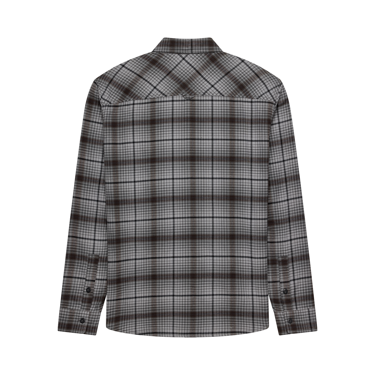 SURVIVALIST CORE FLANNEL LS - STEEL GREY