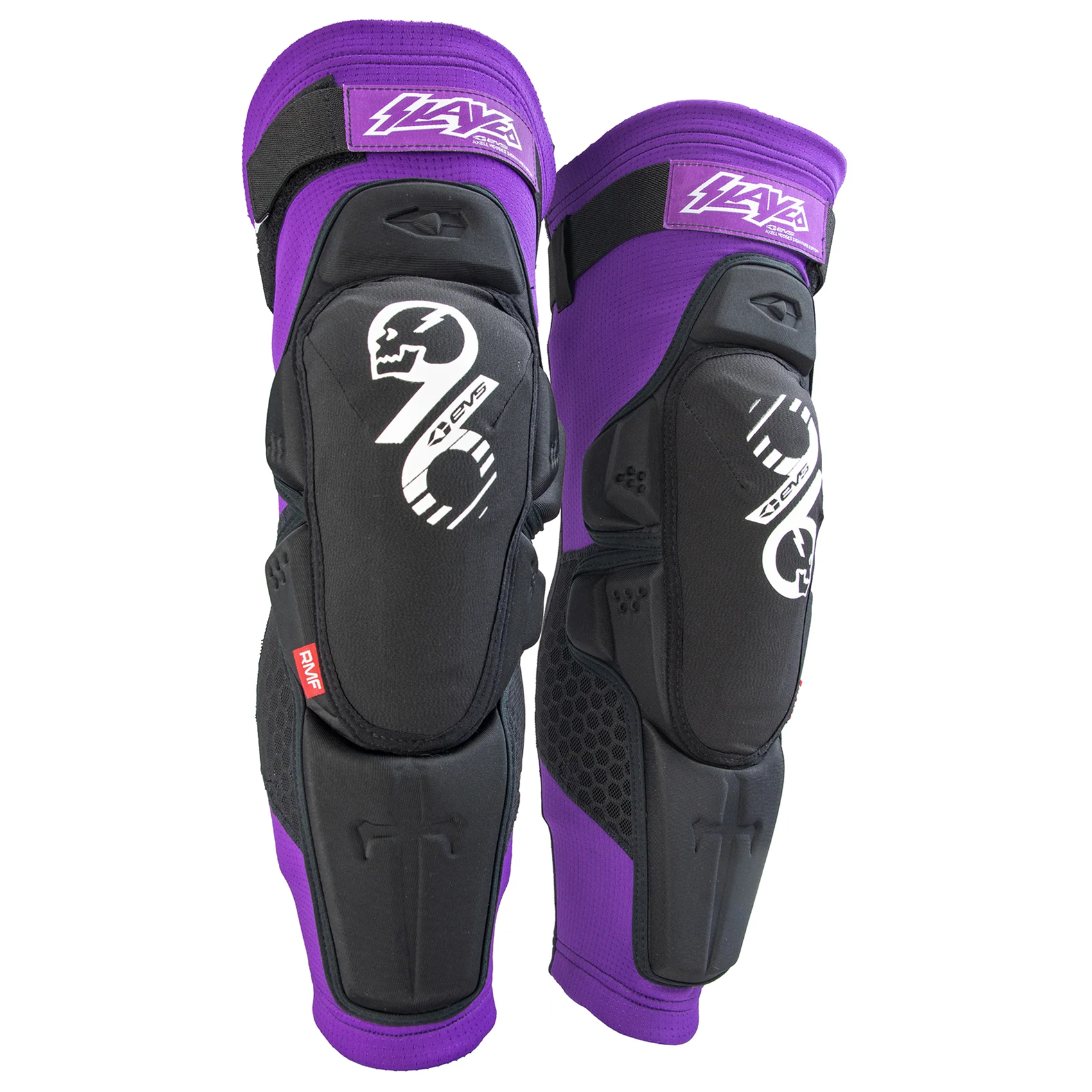 Slayco Knee Guards - Black/Purple