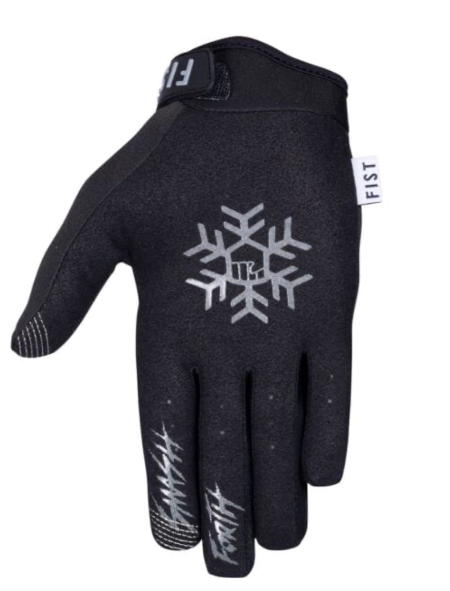 Fist Strapped Glove- Snow Flake Cold Weather
