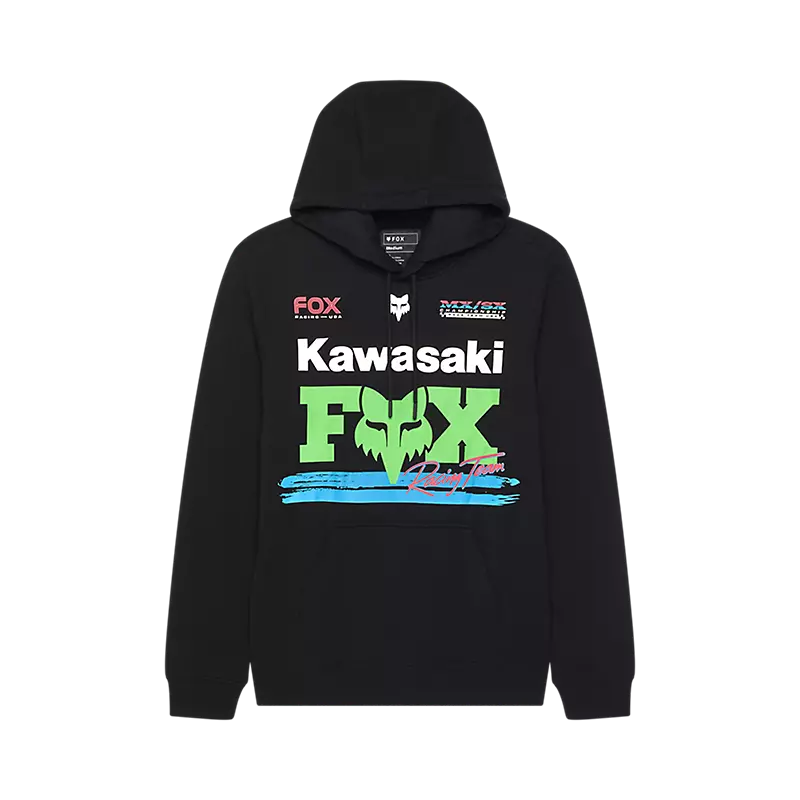 Fox Kawasaki Pullover Hoodie - Black