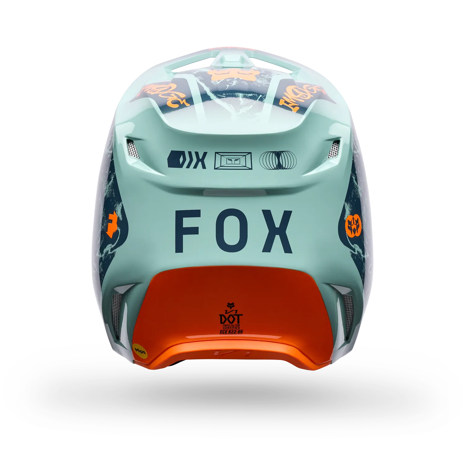 V1 IMAGE PRINT HELMET - ARCTIC BLUE