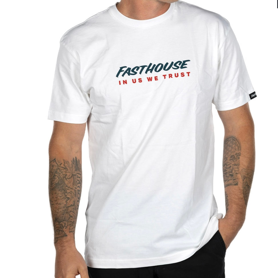 Trust SS Tee - White