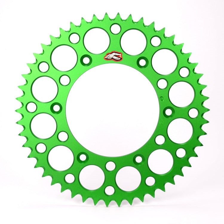 SPROCKET REAR ULTRALIGHT KAWASAKI KX125/250 80-08, KX250F/450F 04-24 - GREEN