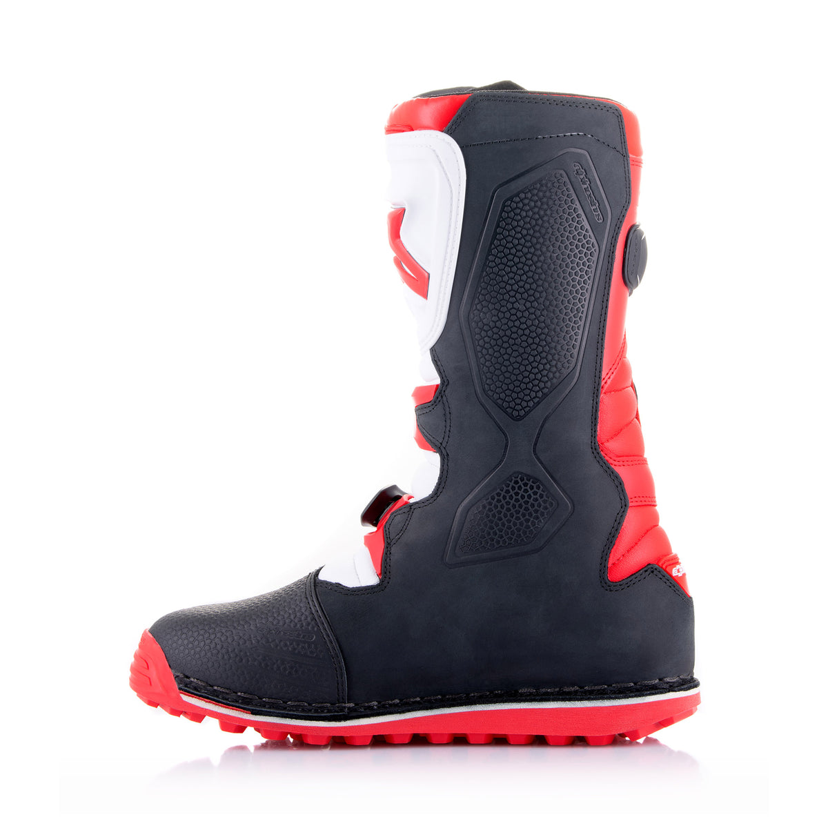 Alpinestars Tech T Boots - Bright Red Black White - view 4