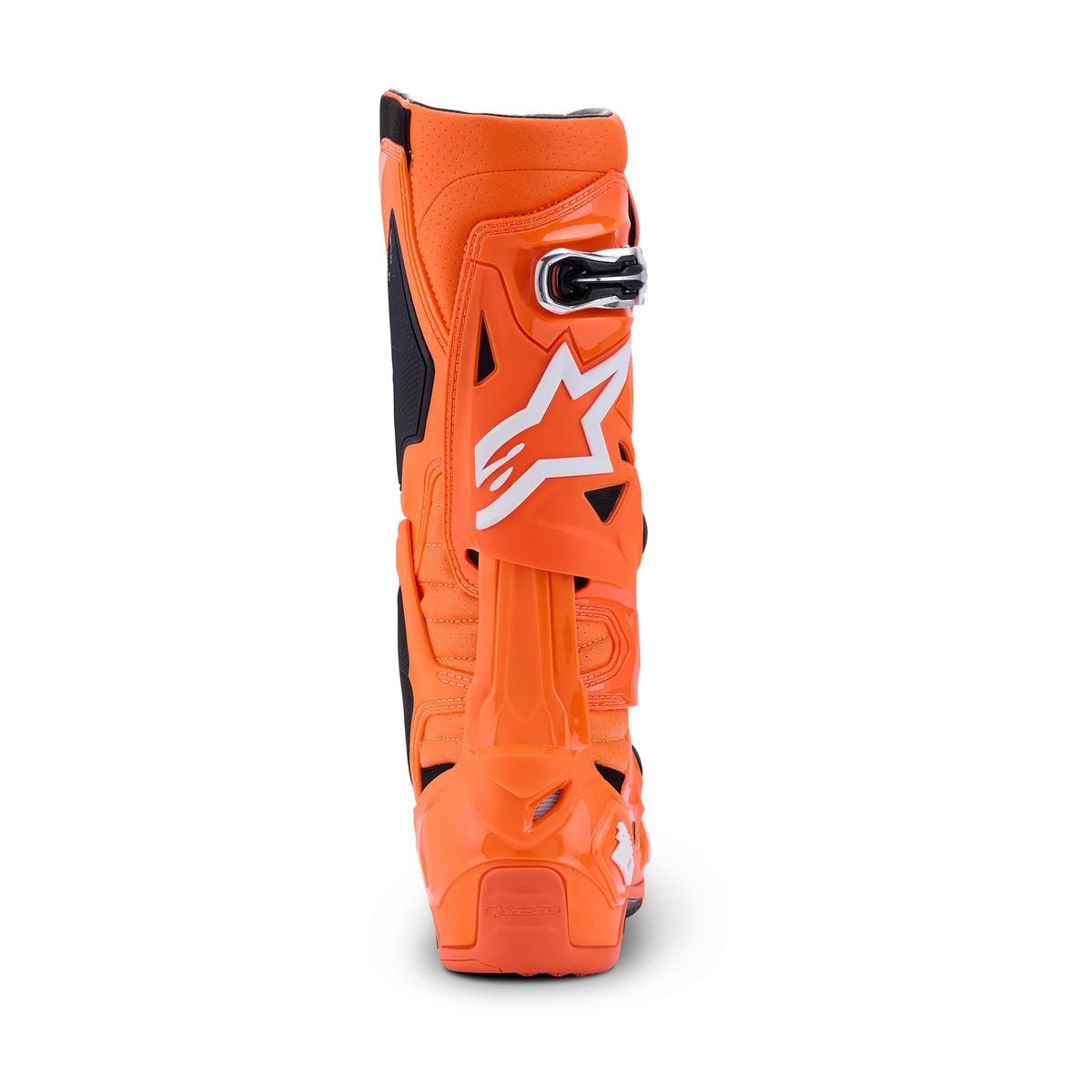 Alpinestars Tech 10 Supervented Boots - Orange Fluo Black White - view 3