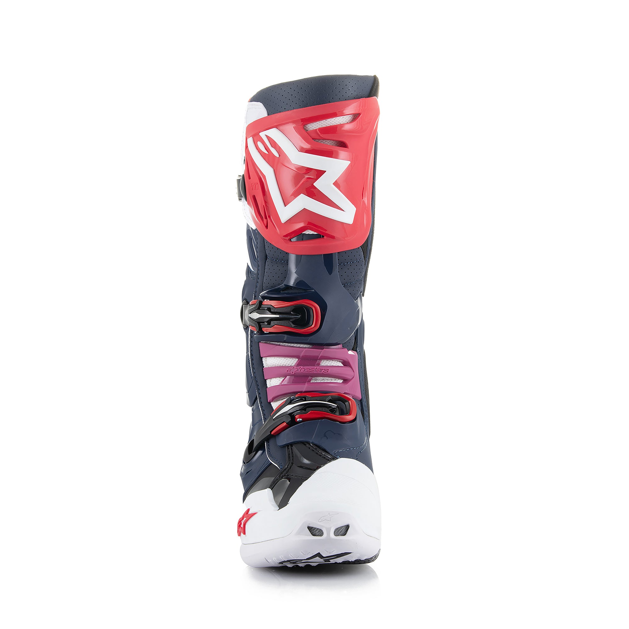 Alpinestars Tech 10 Supervented - Night Navy White Rainbow Boots