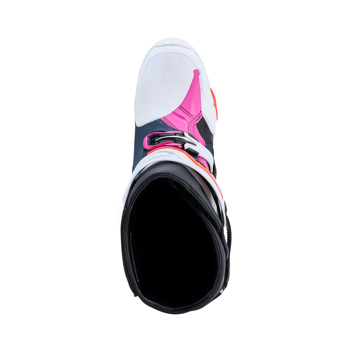 Alpinestars Tech 10 Supervented Boots - Dark Blue White Black Fuxia - view 5