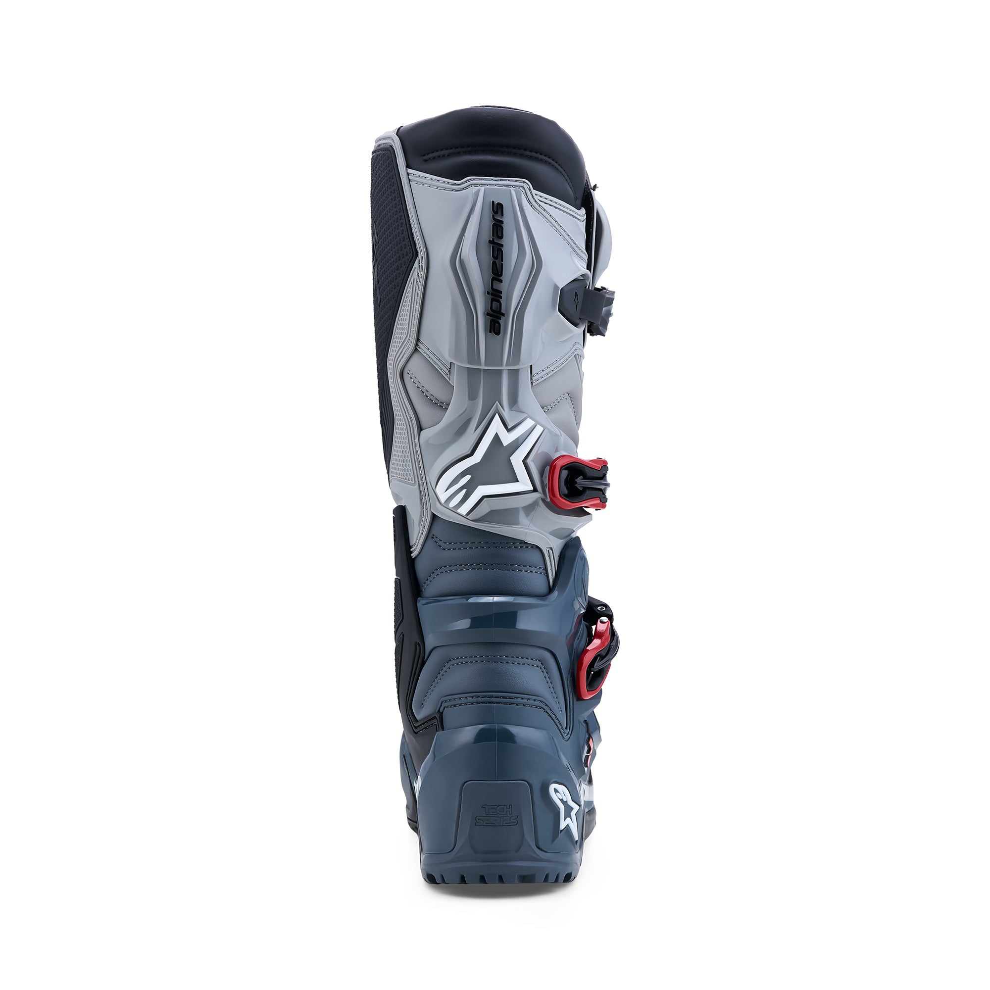 Alpinestars Tech 7 Enduro Drystar Boots - Dark Gray Mid Gray Bright Red - view 3