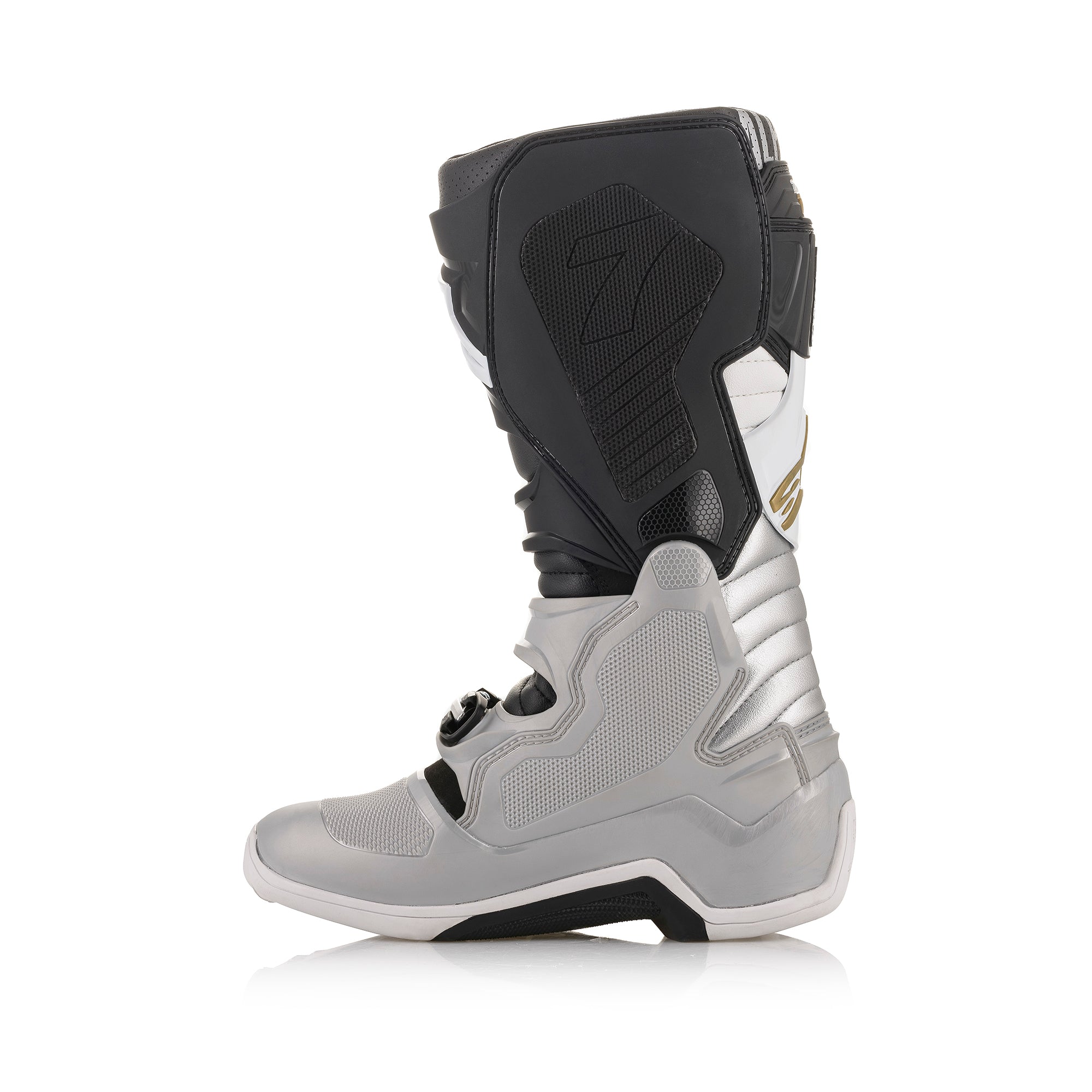 Alpinestars Tech 7 Motocross Boots - Black/Silver/White/Gold