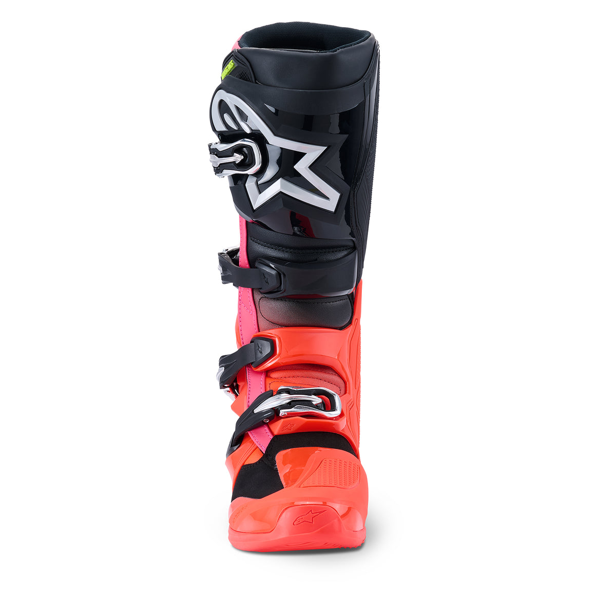 Alpinestars Tech 7 Boots - Black Red Fluo Pink Fluo - view 5