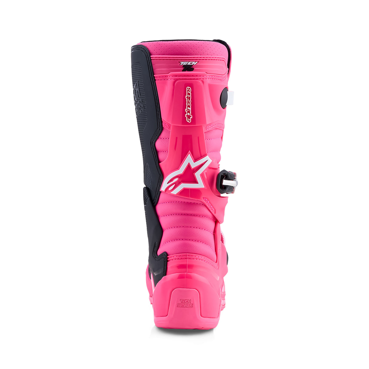 Alpinestars Tech 7S Boots - Pink Fluo Black White - view 3