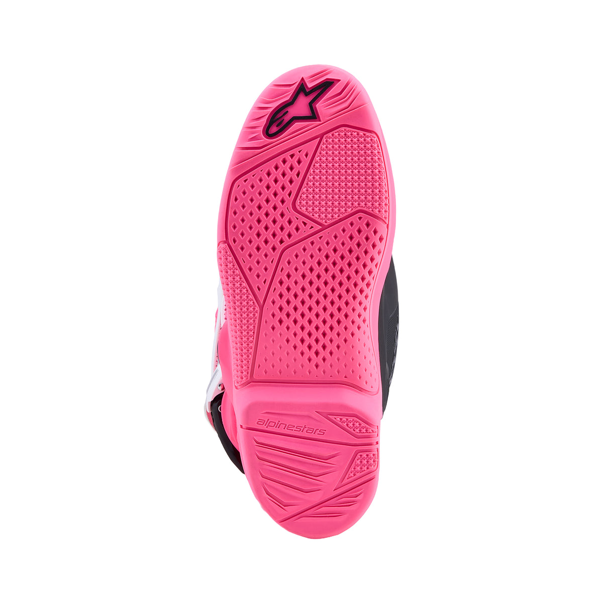 Alpinestars Tech 7S Boots - Pink Fluo Black White - view 6
