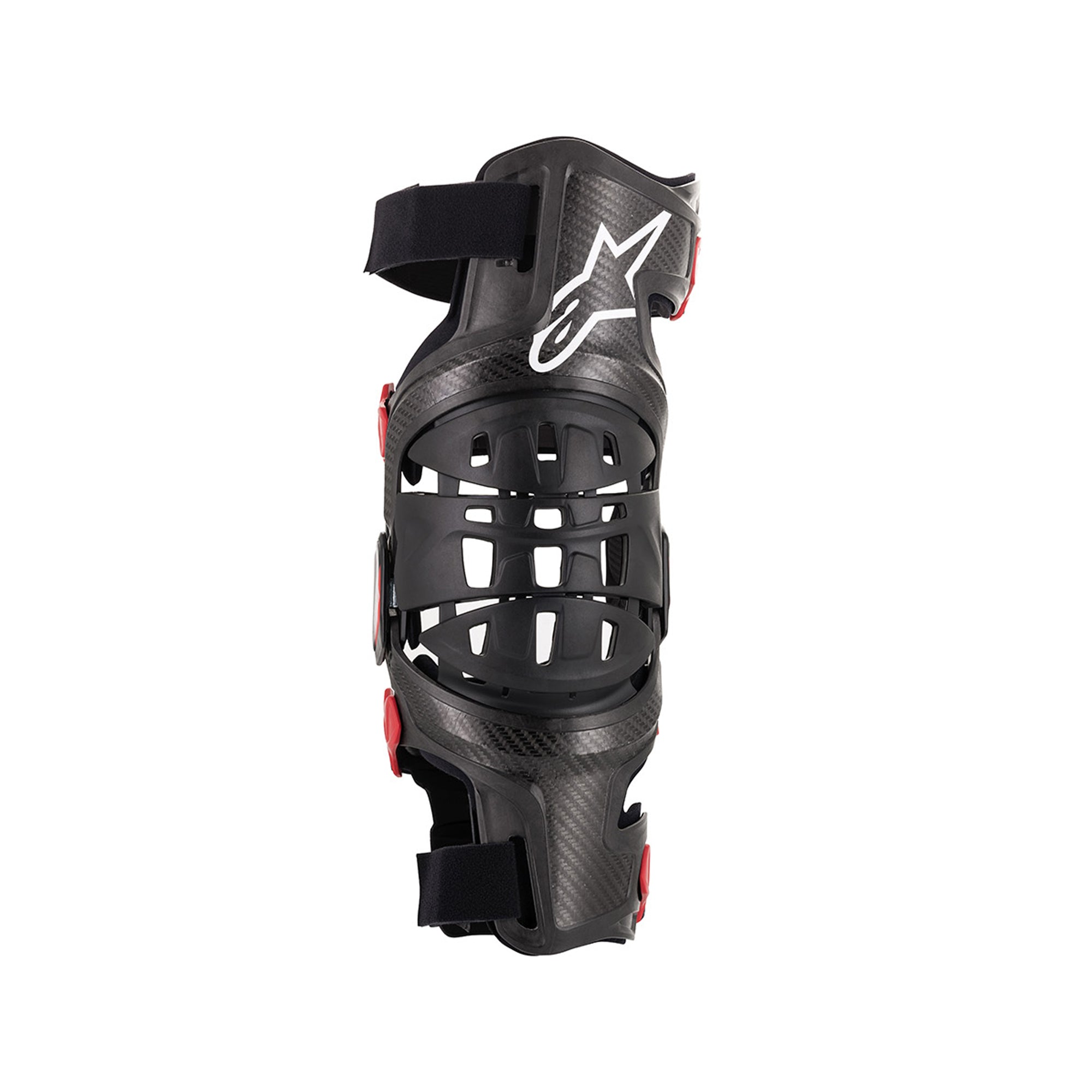 Alpinestars Bionic-10 Carbon Knee Brace Left - Black Red