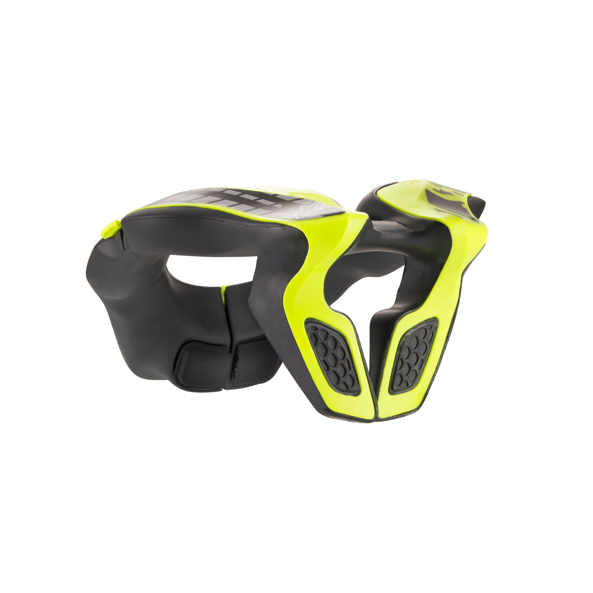 Alpinestars Youth Neck Support - Black Yellow Fluo - One Size