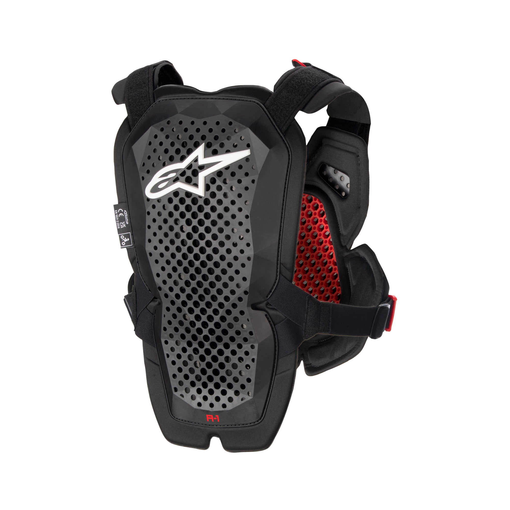 Alpinestars A-1 Pro Chest Protector - Anthracite Black Red