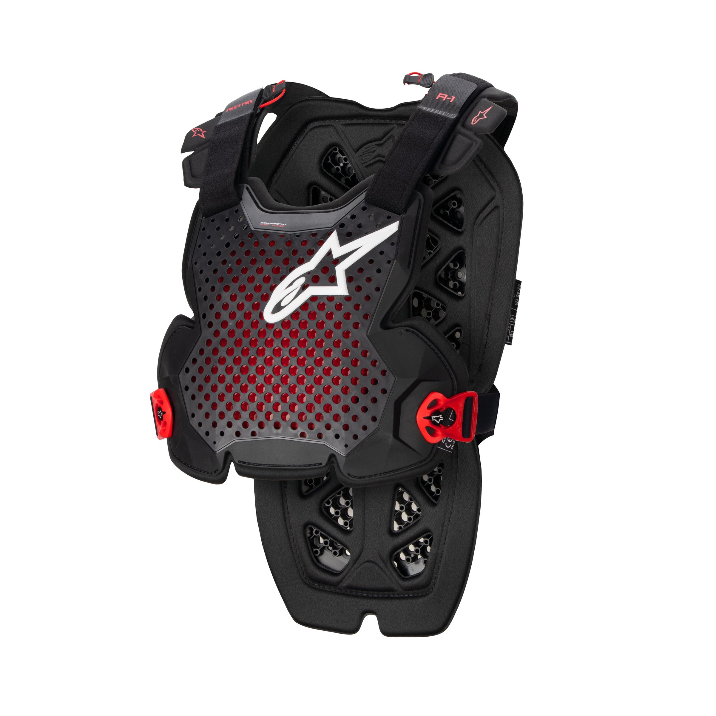 Alpinestars A-1 Pro Chest Protector - Anthracite Black Red