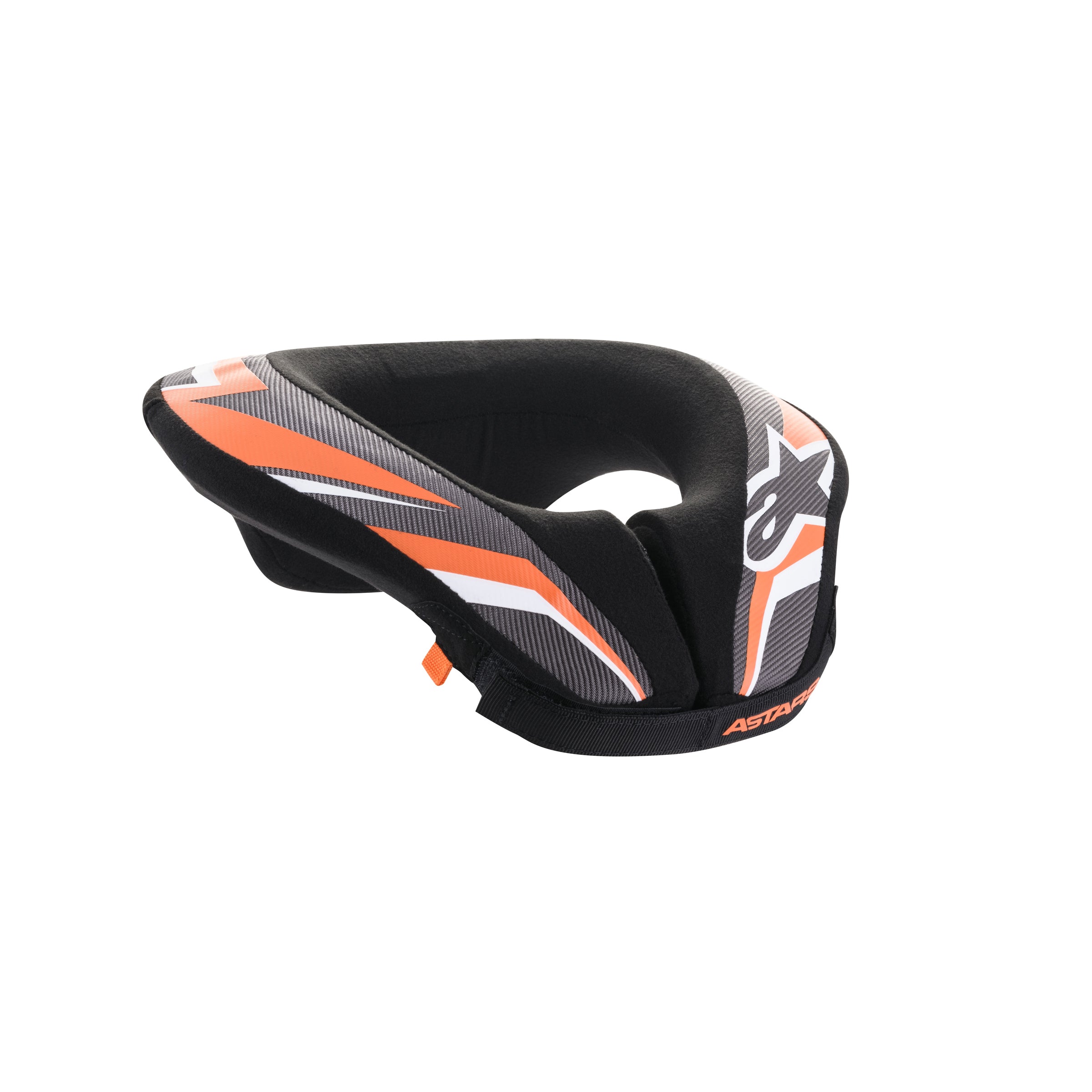 Alpinestars Sequence Youth Neck Roll - Black Anthracite Orange