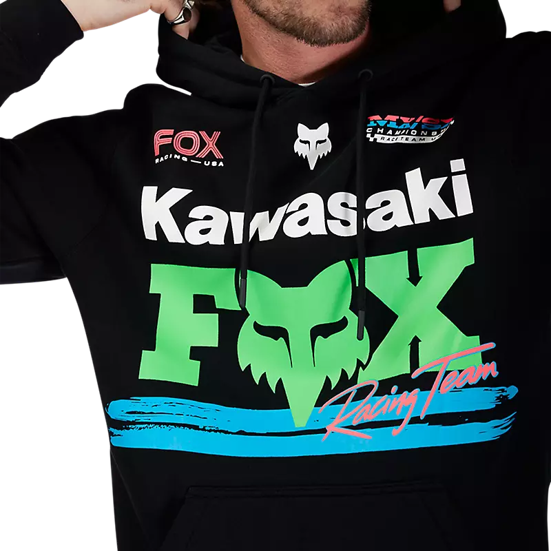 Fox Kawasaki Pullover Hoodie - Black