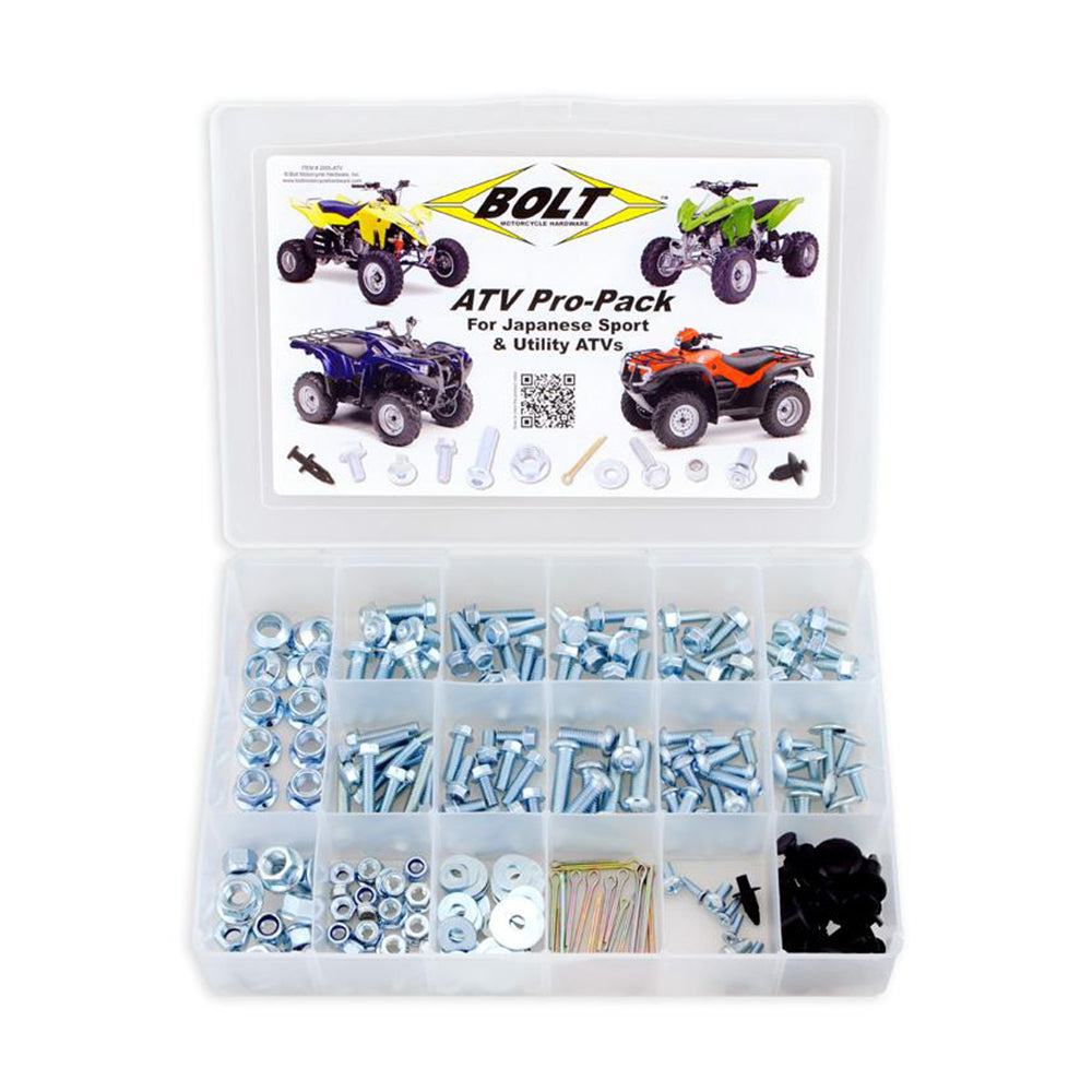 BOLT ATV STYLE PRO PACK FASTENER KIT