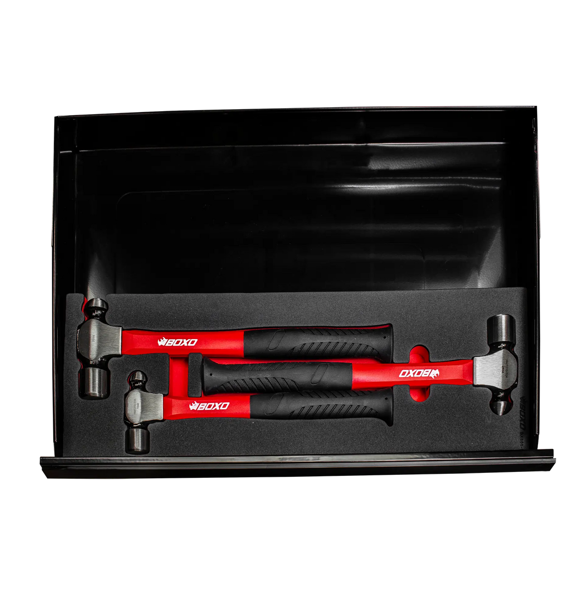 BOXO 3Pc Ball Pein Hammer Set