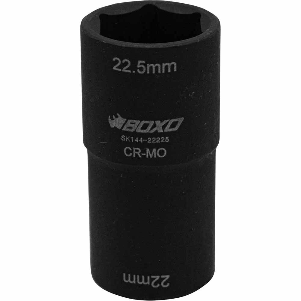 BOXO 5Pc 1/2" 6Pt Oversized Flip Impact Socket Set