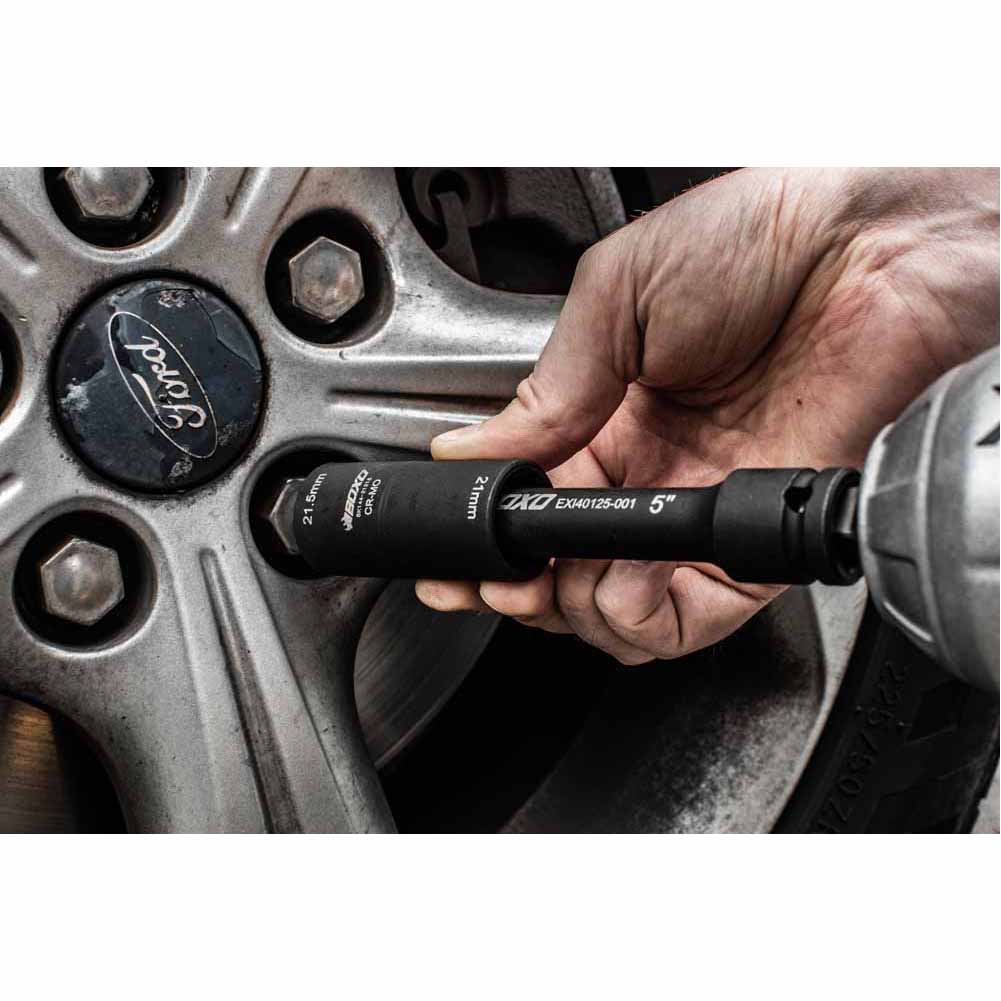 BOXO 5Pc 1/2" 6Pt Oversized Flip Impact Socket Set