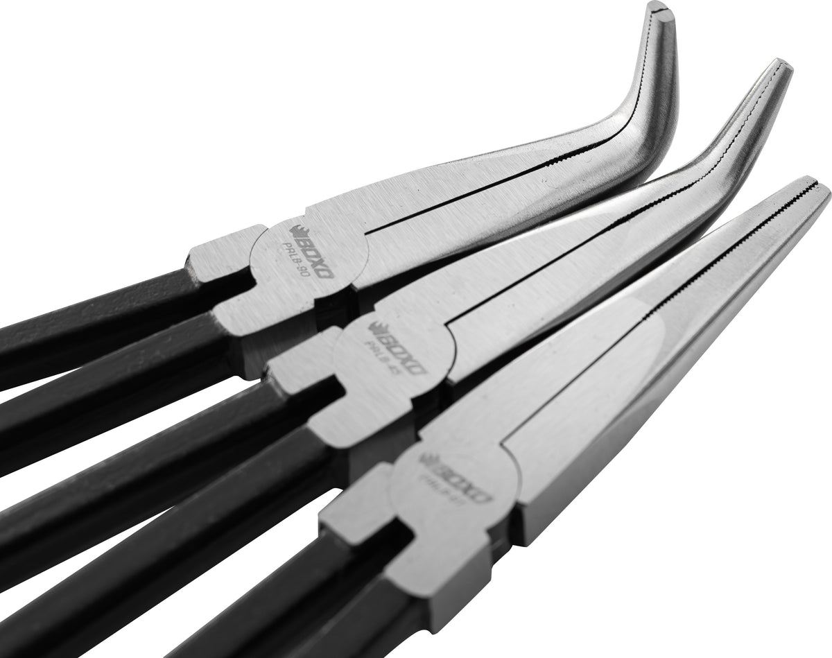 BOXO 3Pc 11" Long Nose Pliers Set